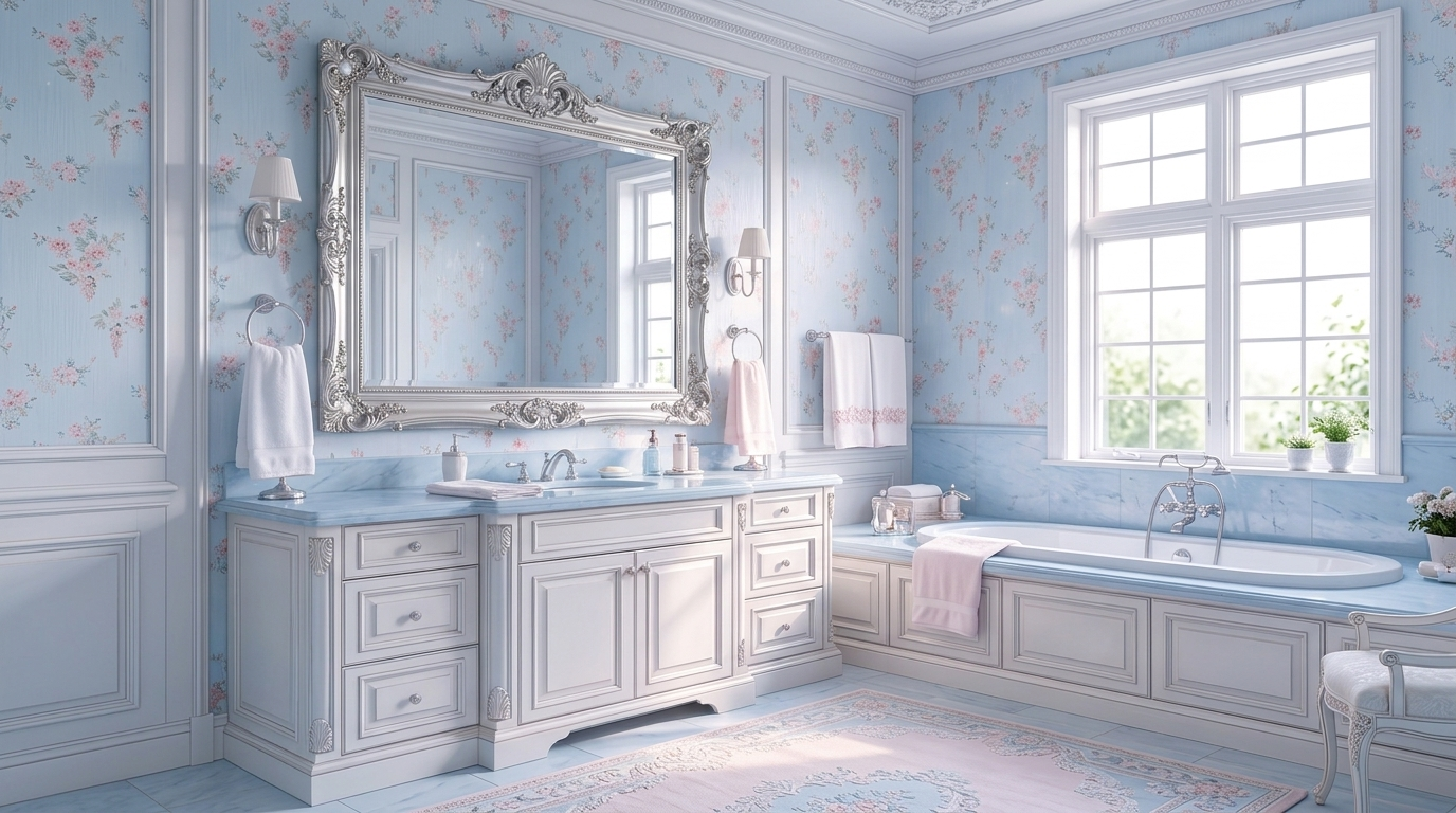French learning scene: The Parisian Bathroom