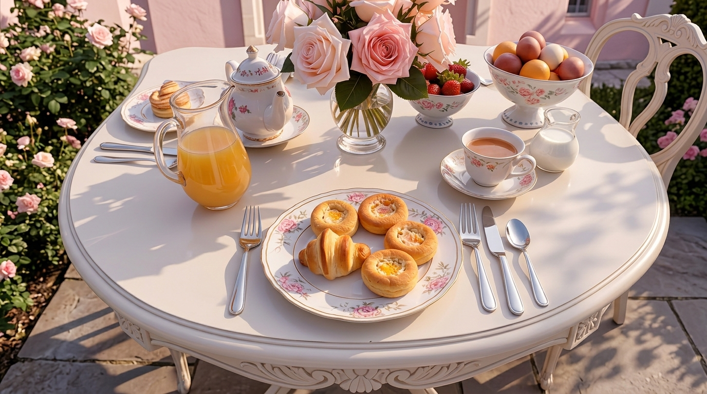 French learning scene: The Morning Breakfast Salon